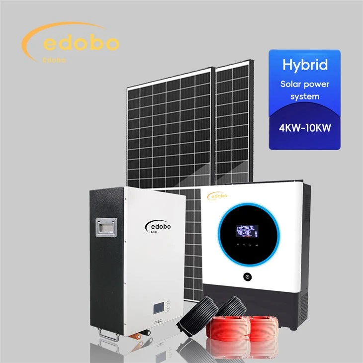 Córas Cumhachta Gréine Hibrid 6kw