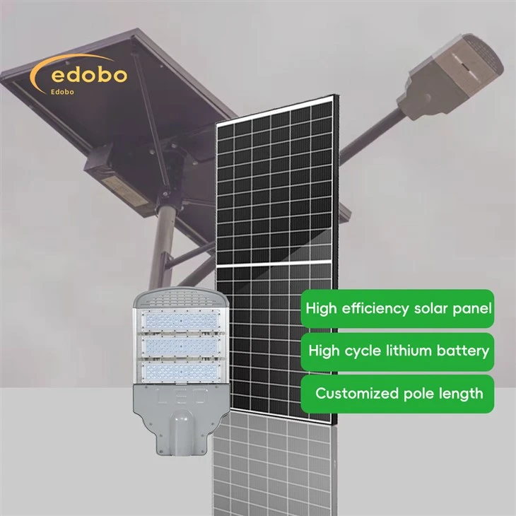 Soilsiú gréine lampa gréine faoi stiúir solas gréine