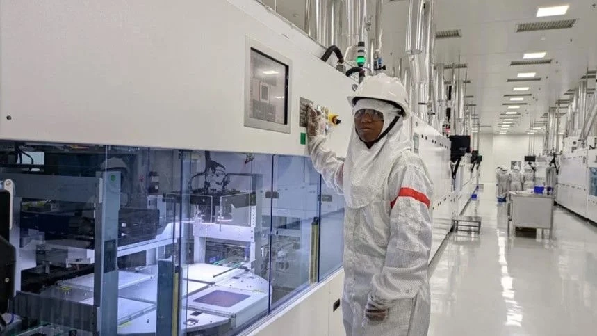 India's Tata Power solar panel factory