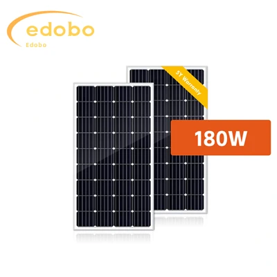 Painéil Fhótavoltach Monacrystalline 180w