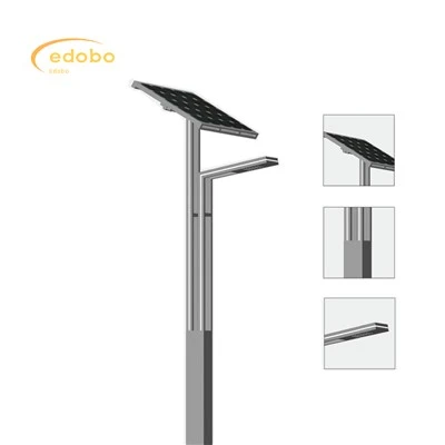 Faoi stiúir Solas 80w/120w Lampa Gréine Sráide Le Battery Litiam